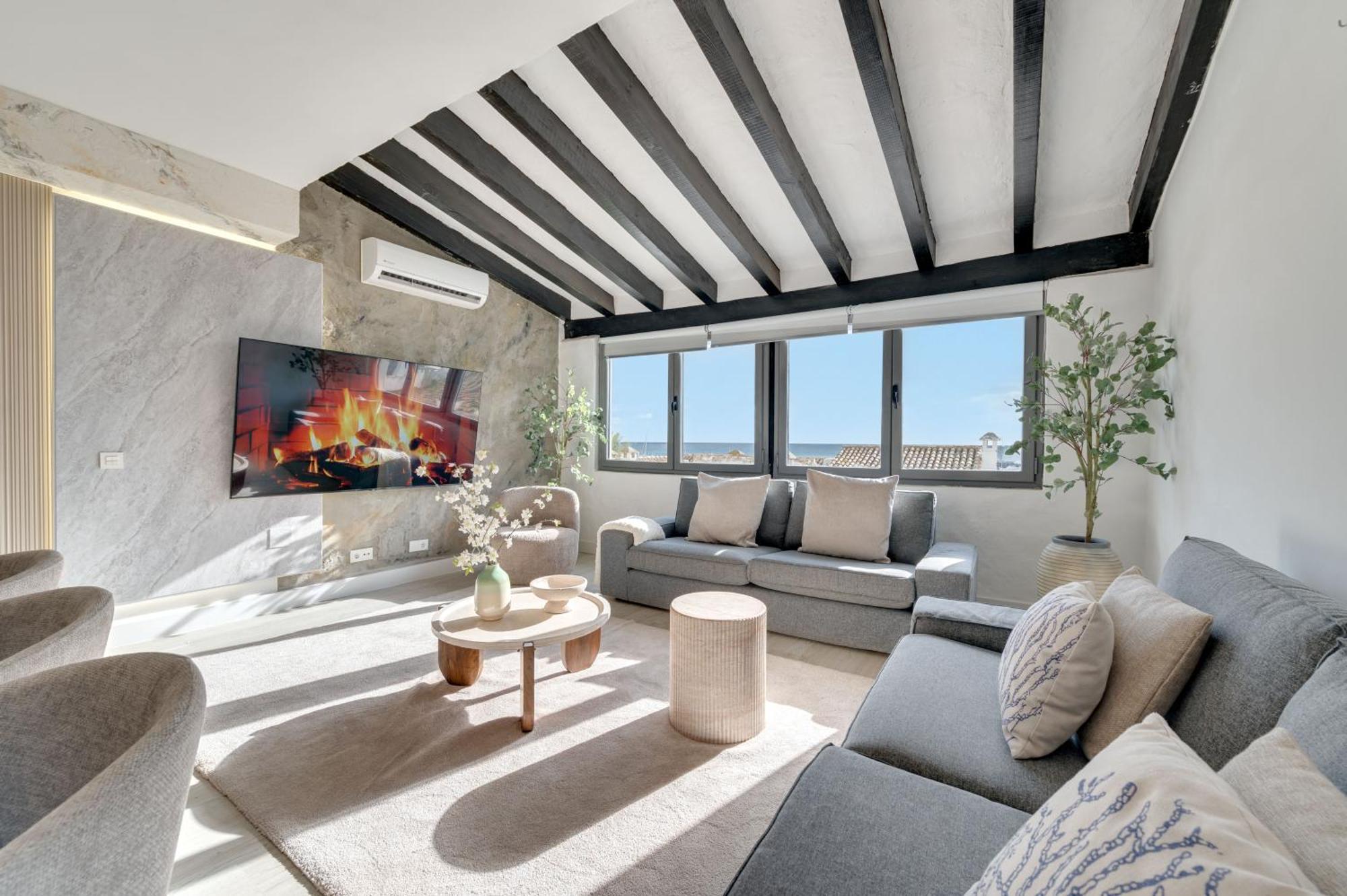 Apartament Vacation Marbella I Stylish 5Bdr Penthouse, Sea And Marina View Zewnętrze zdjęcie