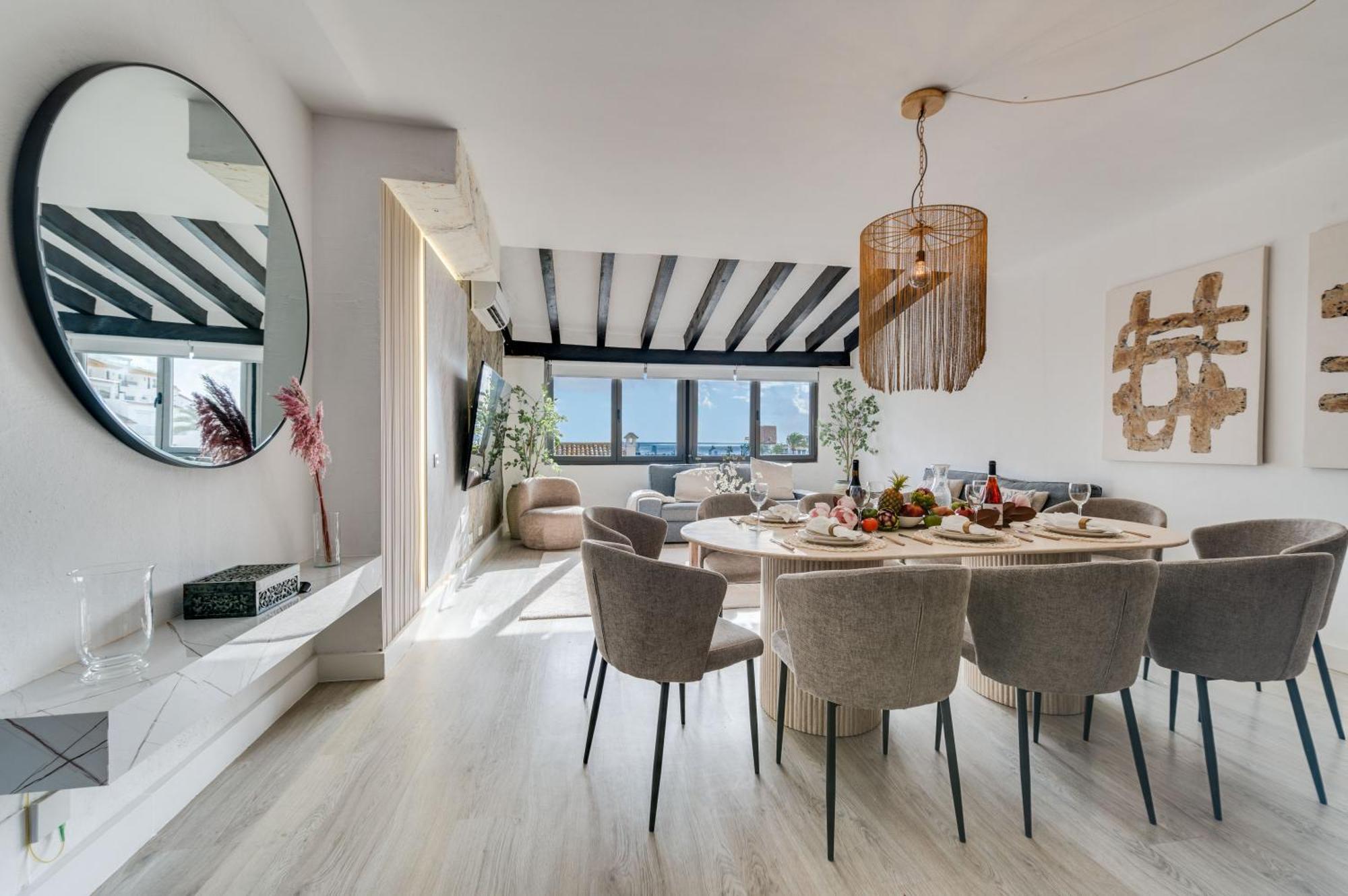 Apartament Vacation Marbella I Stylish 5Bdr Penthouse, Sea And Marina View Zewnętrze zdjęcie